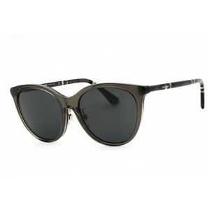 Burberry BE4464D Sunglasses Transparent Grey Plastic Round
